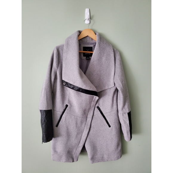 Grey and black fall jacket size large - Picture 1 of 14